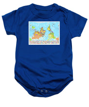 Upside Down Map Perspective - Baby Onesie