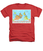 Upside Down Map Perspective - Heathers T-Shirt