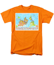 Upside Down Map Perspective - Men's T-Shirt  (Regular Fit)