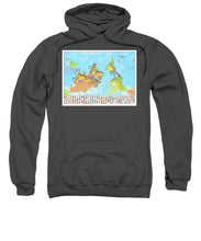 Upside Down Map Perspective - Sweatshirt