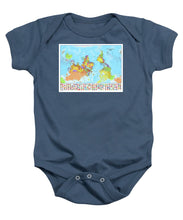 Upside Down Map Perspective - Baby Onesie